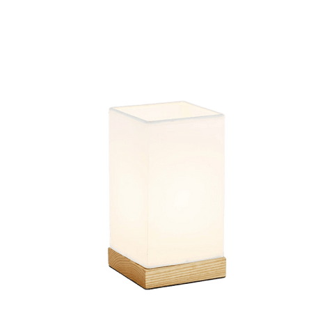 White Contemporary Table Lamp Jaavlä Brown