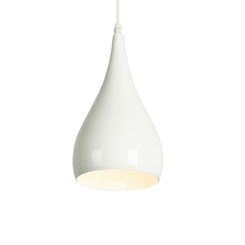 Hanging Light Fixture for Kitchen Table - Vatten White