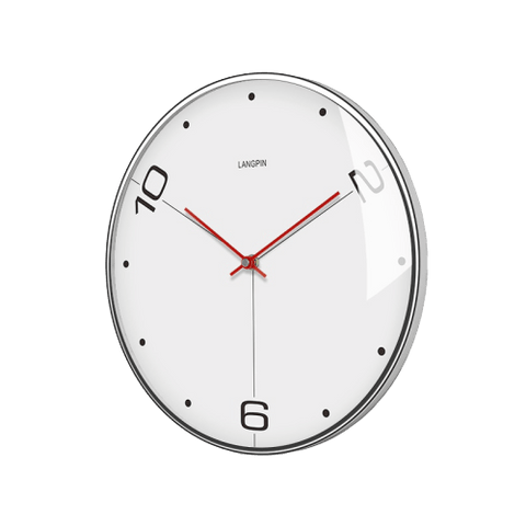 norr Large Modern Wall Clock White