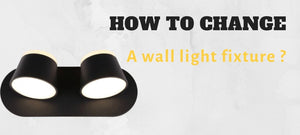How to change a wall light fixture blog