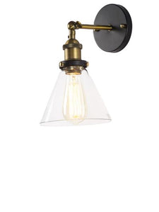 alltanda golden light fixture on wall