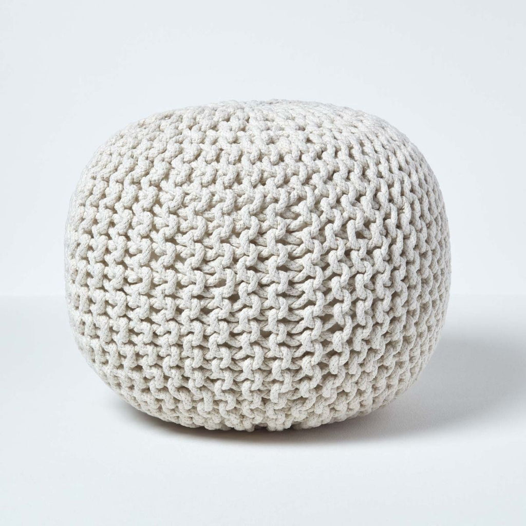 The Knitted Pouffe Trend !