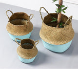 WooCar Blue - Woven Basket For Storage
