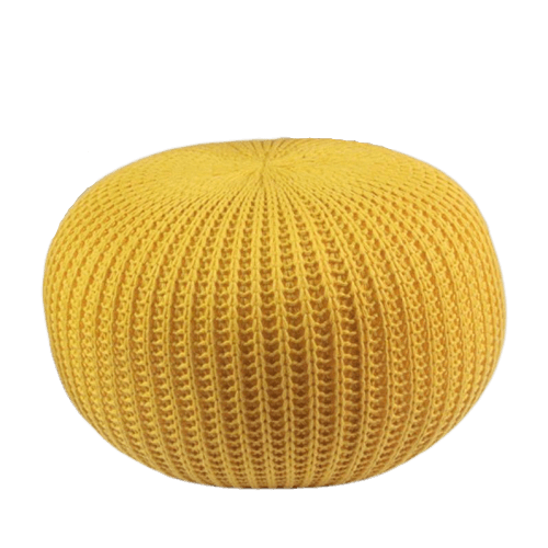 Large 2025 yellow cushion