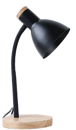 Contemporary Minimalist Table Lamp Ranta Black