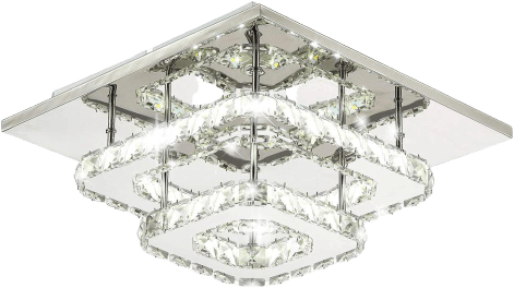 Gåexem Silver Glittering Ceiling Light 184