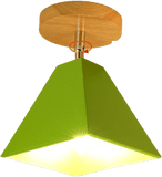 Objekt Green Flush Mount Ceiling Light For Bedroom 35