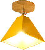 Objekt Orange Nautical Flush Mount Ceiling Light 31