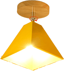Objekt Orange Nautical Flush Mount Ceiling Light 31