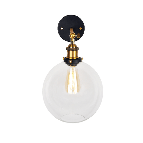 Färla Glass - Wall Sconce With Swing Arm