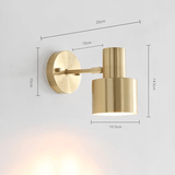 Gyllhem Gold - Wall Lamp With Swing Arm