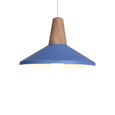 Hanging Light Fixture Industrial - Alltfö Blue