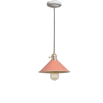 Hanging Light Fixture Gold - Gårdhå Pink