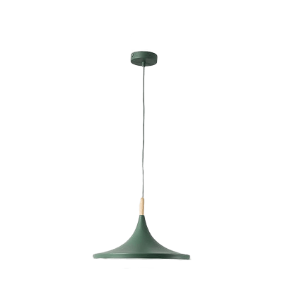 Linear Hanging Light Fixture - Honomt Green