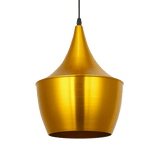 Brushed Nickel Hanging Light Fixture - Kundeg Gold