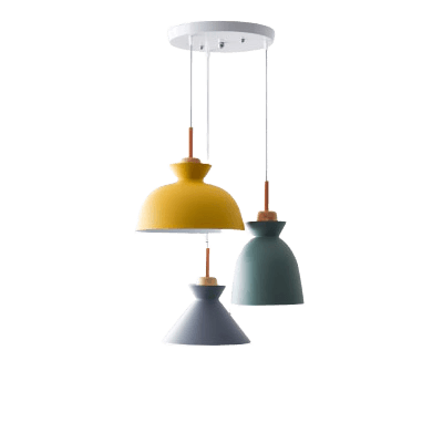 Hanging Lamp With 3 Bulbs - Låglin MultiColor