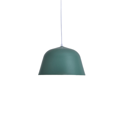 Vintage Industrial Hanging Light Fixture - Migge Green