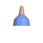 Hanging Light Fixture for Vaulted Ceilings - Pojkeg Blue