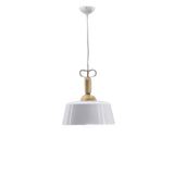 Hanging Electrical Light Fixture - Sedand White