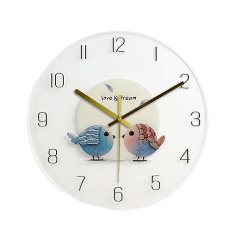 Klarsk Large Modern Wall Clock Glass