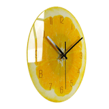 Oceanv Large Modern Wall Clock Glass