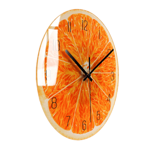 Stjärn Large Modern Wall Clock Glass