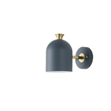 Jaghan Navy-Blue - Wall Sconce With Backplate