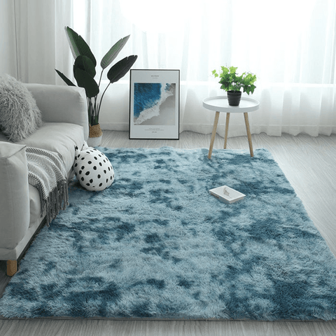 Rop Rug For Living Room Area Blue