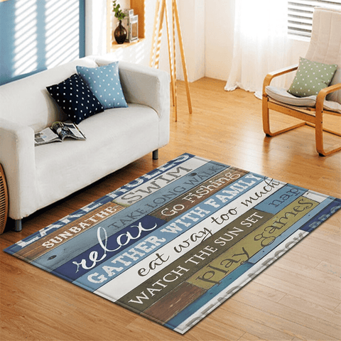 Viss Rug For Living Room Area MultiColor