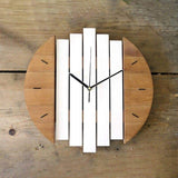 large wood wall clocks 