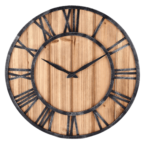 snitt Wall Clock In Wood Wood