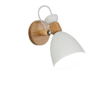 Klok White Wall Mounted Modern Reading Light