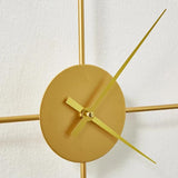 Lettin - Golden Large Modern Wall Clock