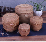 Laskorg - Seagrass Basket With Lid