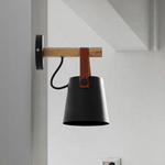 Tioka Black - Wall Light for Sitting Room